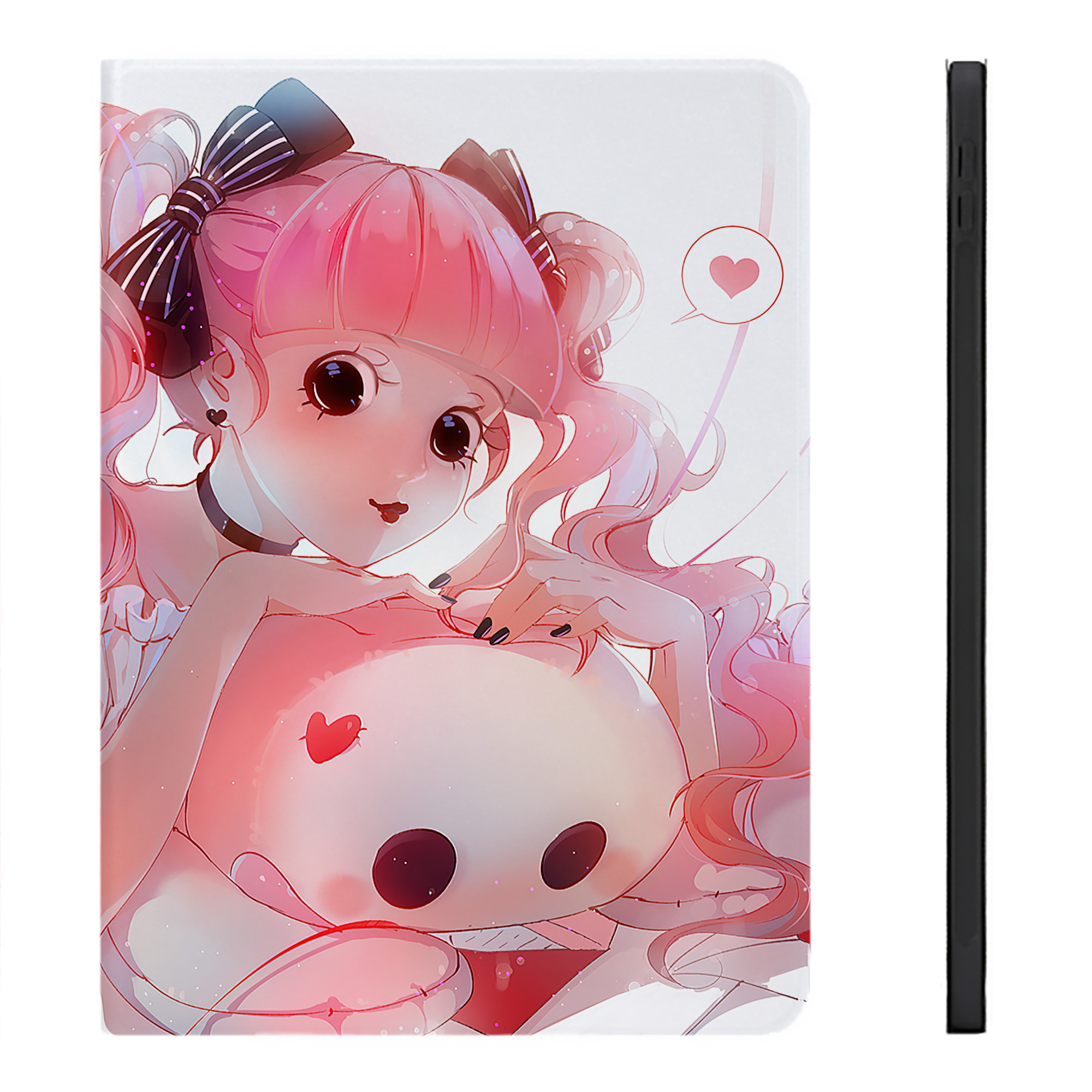（画像用） ワンピース ONE PIECE IPadケース ペンホルダー付き ブックスタイルデザイン